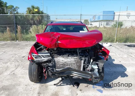 2021 Volkswagen Atlas 3.6L V6 Se W/Technology R-Line from USA, damaged, VIN 1V2PR2CA7MC523460